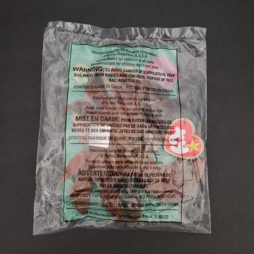 (3/$13) TY McDonald’s  Beanie Claude the Crab - Picture 2 of 3